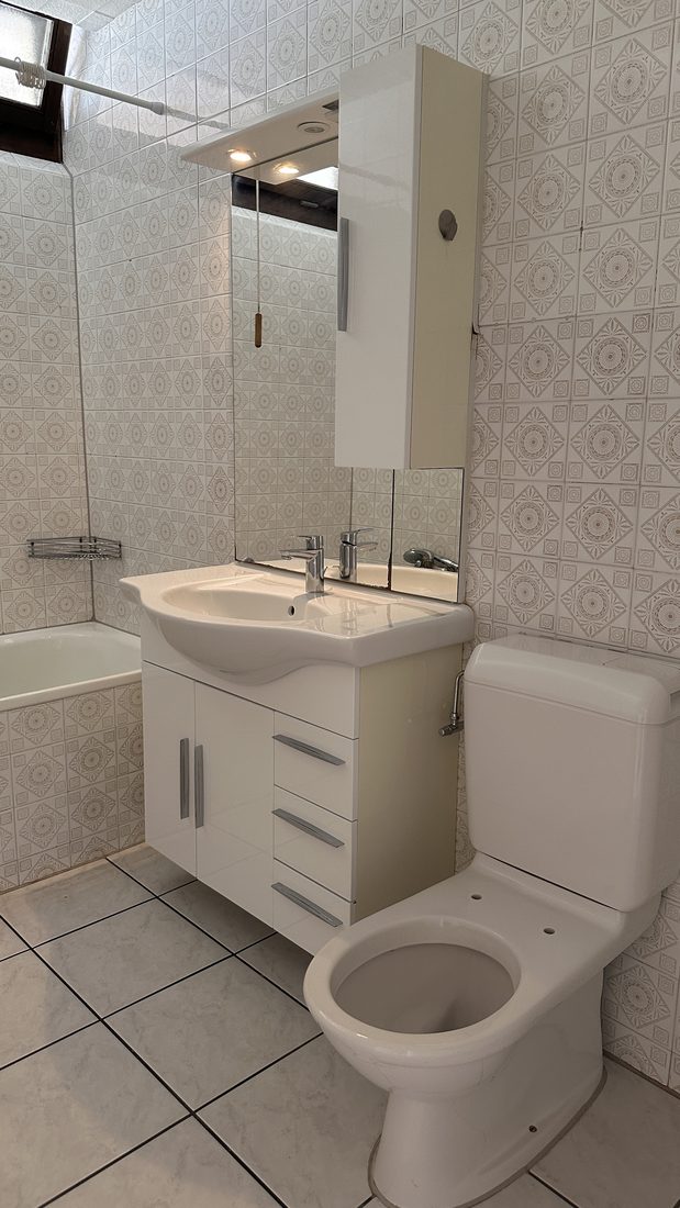 Salle de bain nettoyée